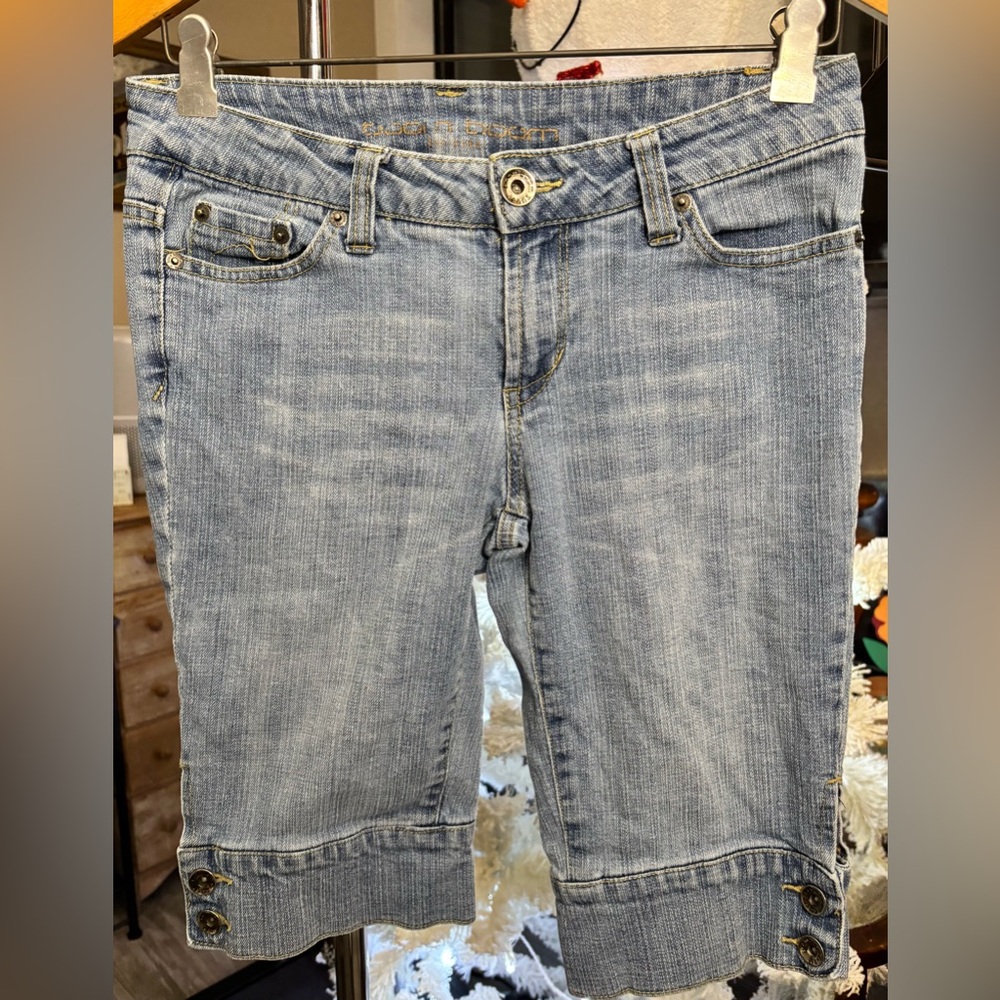 Boom Boom Jeans Light Blue Denim Bermudas-Size 5